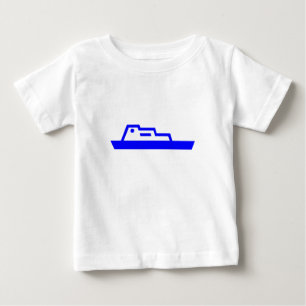 Camiseta Para Bebê Navio