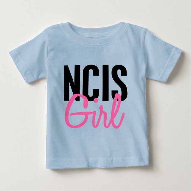 Camiseta Para Bebê NCIS Girl 4 (Frente)
