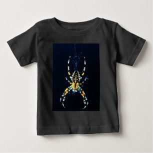 Camiseta Para Bebê Ncn de Bebida Aranha do Jardim Europeu