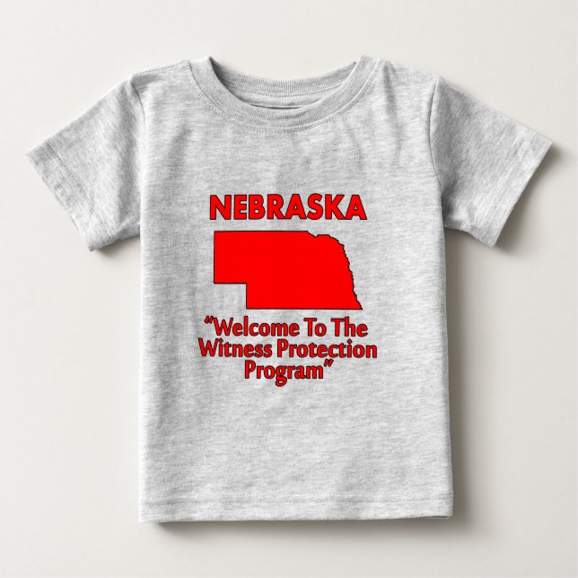 Camiseta Para Bebê Nebraska - Programa de Proteção a Testemunhas (Frente)