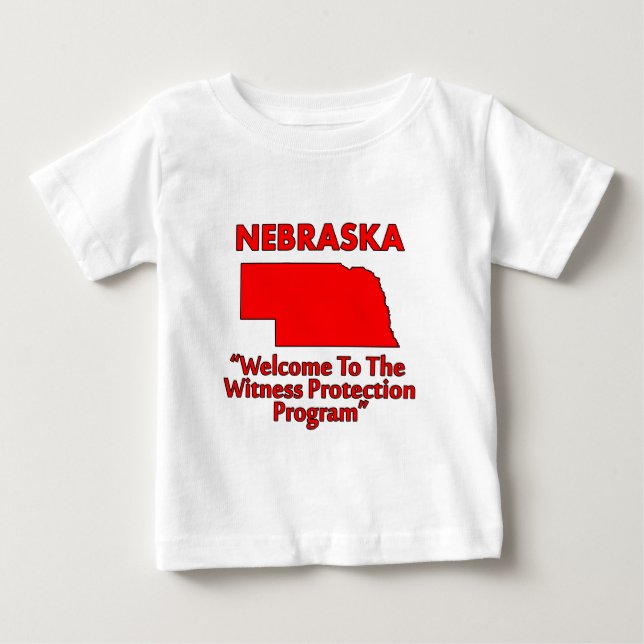 Camiseta Para Bebê Nebraska - Programa de Proteção a Testemunhas (Frente)