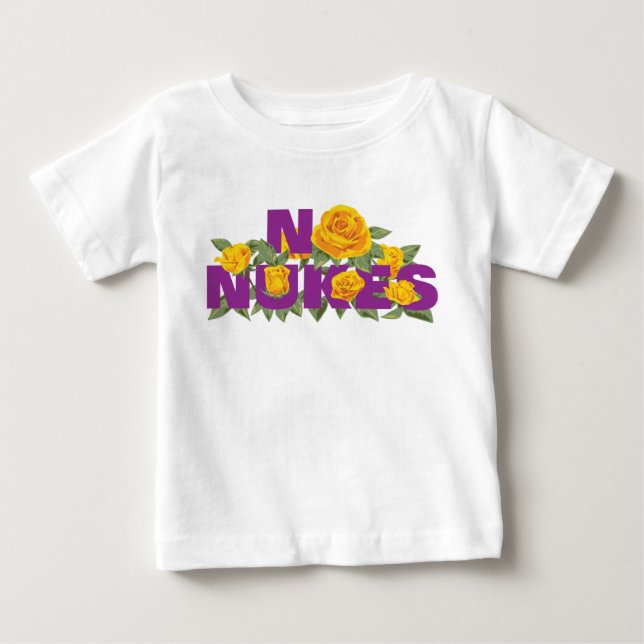 Camiseta Para Bebê NENHUM NÚMERO - Camiseta de bebê oficial de MISSÃO (Frente)