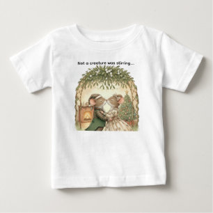Camiseta Para Bebê Nenhuma criatura estava se mexendo - Lindos ratos
