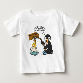 Camiseta Para Bebê Nenhuma pesca dos polvo