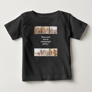 Camiseta Para Bebê Nenhuma pessoa sem importância