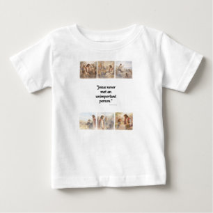 Camiseta Para Bebê Nenhuma pessoa sem importância