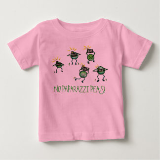 CAMISETA PARA BEBÊ NENHUMAS ERVILHAS DOS PAPARAZZI! T