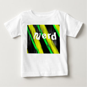 Camiseta Para Bebê Nerd