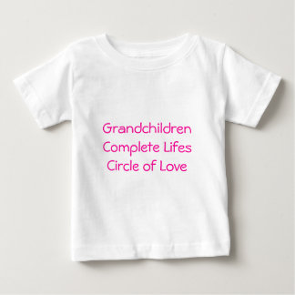 Camiseta Para Bebê Netos Completam o Círculo do Amor