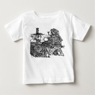 Camiseta Para Bebê Neural Maze T-Shirt