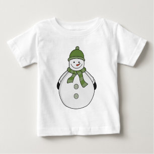 Camiseta Para Bebê Neve fria