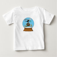 Neve Globe com Blackbird Singing