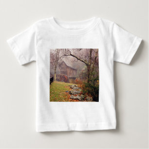Camiseta Para Bebê Névoa Matinal