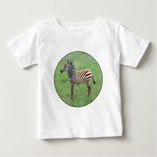 Camiseta Para Bebê Ngorongoro Baby Zebra