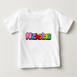 Camiseta Para Bebê Nicholas
