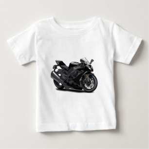 Camiseta Para Bebê Ninja Black Bike