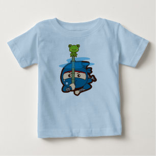 Camiseta Para Bebê Ninja Boy