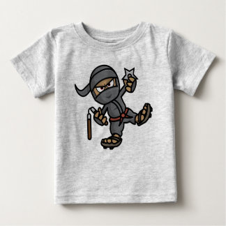 Camiseta Para Bebê Ninja Toddler Long Sleeve