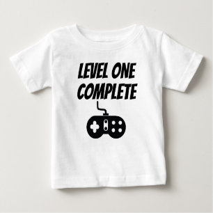 Camiseta Para Bebê Nível um completo