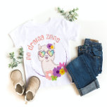 Camiseta Para Bebê No Drama Zone Funny Llama Baby Girls' T-Shirt<br><div class="desc">May no drama get to your baby with this funny and colorful "No Drama Zone" Llama T-Shirt.</div>