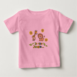 Camiseta Para Bebê No t-shirt da selva