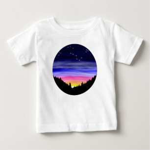 Camiseta Para Bebê Noite de Diamond