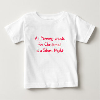 Camiseta Para Bebê Noite Silenciosa