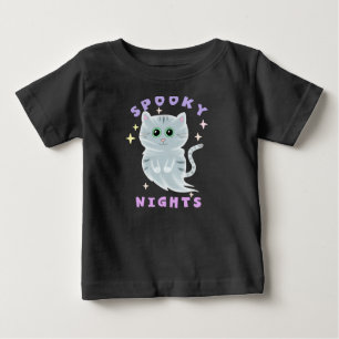 CAMISETA PARA BEBÊ NOITES ASSOMBRADAS