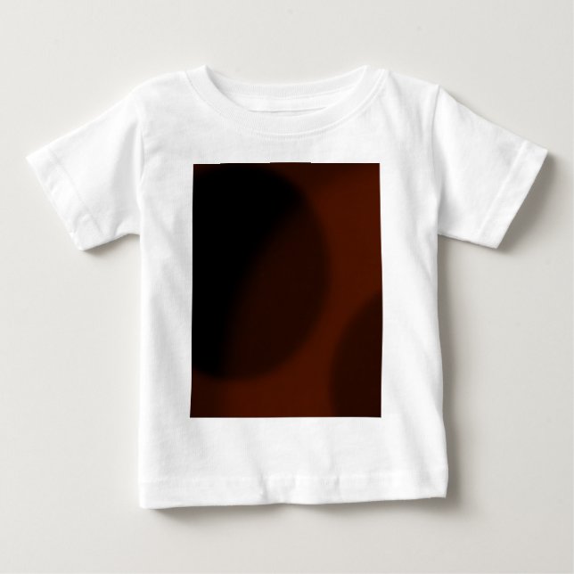 Camiseta Para Bebê Noites escuras e vermelhas (Frente)