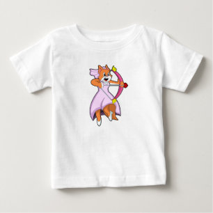 Camiseta Para Bebê Noiva Gato com vestido de noiva.PNG
