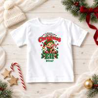 Nome de Bebê Pequeno Elfo de Natal Cana de Açúcar