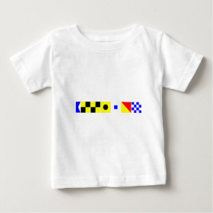 Camiseta Para Bebê Nome de código Allison