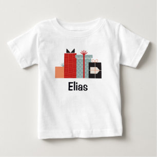 Camiseta Para Bebê Nome de Toddlers Personalizados