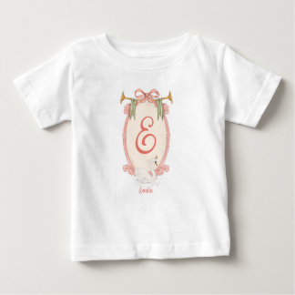 Camiseta Para Bebê Nome do bebê - Princesa Swan