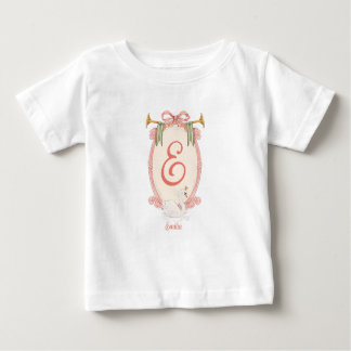 Camiseta Para Bebê Nome do bebê - Princesa Swan