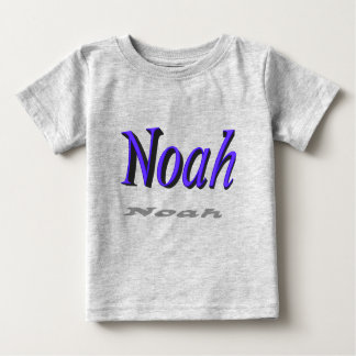 Camiseta Para Bebê Nome-Noé