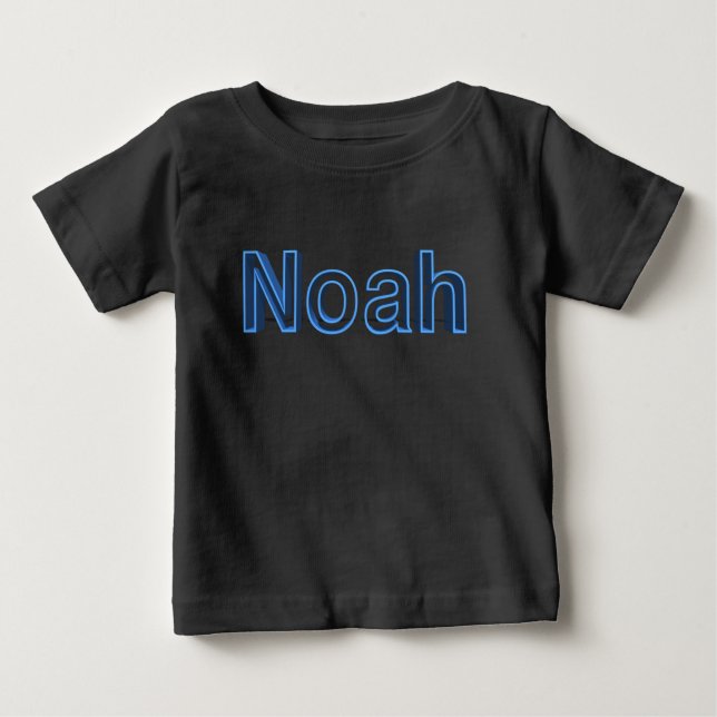 Camiseta Para Bebê Nome-Noé (Frente)