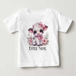 Camiseta Para Bebê Nome Personalizado Bebê Rosa Rosa Rosa Rosa Menina
