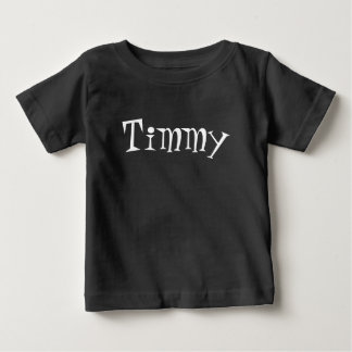 Camiseta Para Bebê Nome Personalizado - Crie o Seu Próprio Personaliz
