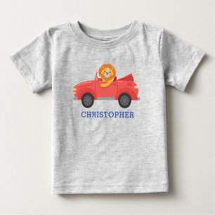 Camiseta Para Bebê Nome Personalizado Do Carro Legal Bonito Para Meni