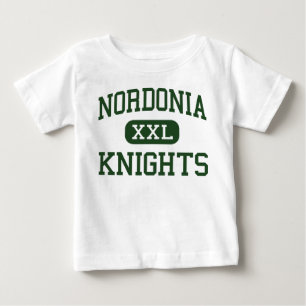 Camiseta Para Bebê Nordonia - cavaleiros - segundo grau - Macedónia