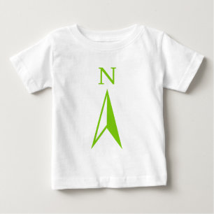 Camiseta Para Bebê Norte