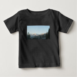 Camiseta Para Bebê Northern Rocky Mountain Forest