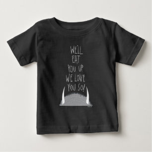 Camiseta Para Bebê Nós Vamos Te Comer! Nós Te Amamos Tanto!