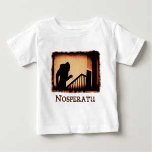 Camiseta Para Bebê Nosferatu Scary Vampire Products