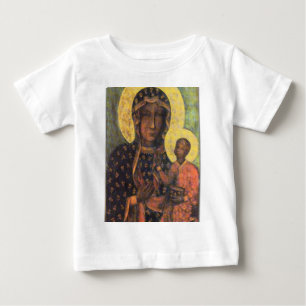 Camiseta Para Bebê Nossa Senhora de Czestochowa