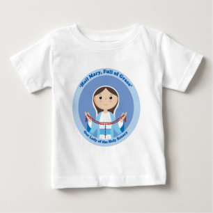 Camiseta Para Bebê Nossa Senhora do Rosário