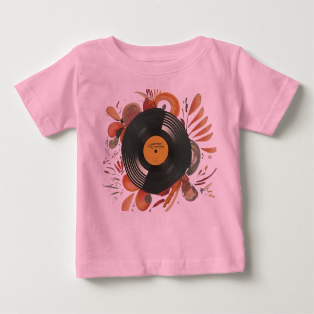 Camiseta Para Bebê Nostalgia (Frente)