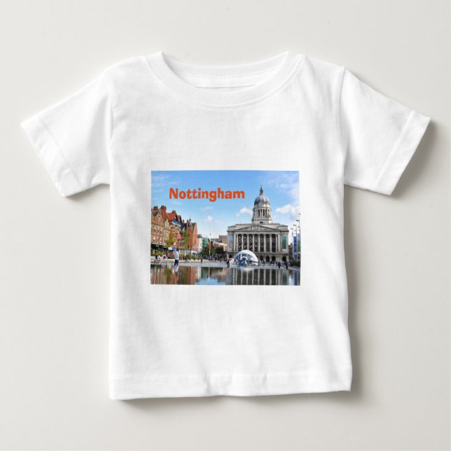 Camiseta Para Bebê Nottingham (Frente)
