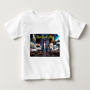 Camiseta Para Bebê Nova Iorque da Times Square Ultimate